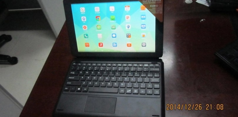 First photos of the Teclast X10HD 3G keyboard surface
