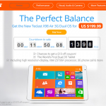 Teclast X98 Air 3G Dual Boot on Sale today only for $199