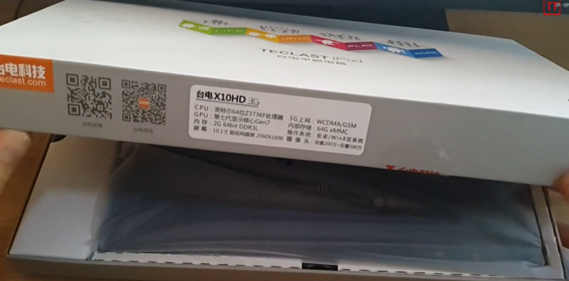 Teclast X10HD unboxing and hands on video.