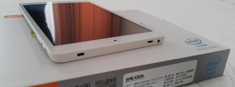 Using the Teclast X80h as a desktop PC with its HDMI