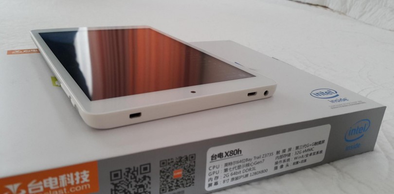 Using the Teclast X80h as a desktop PC with its HDMI