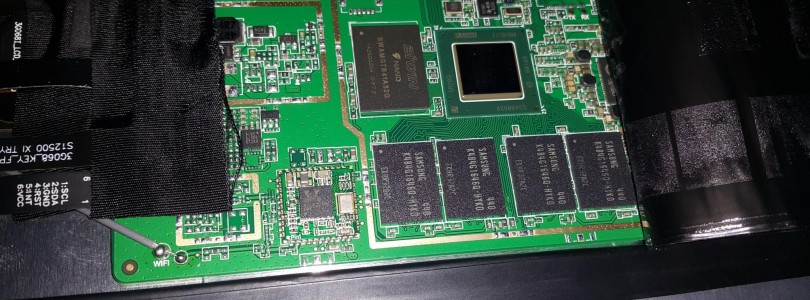 Teclast X98 Air II photos of the internal components