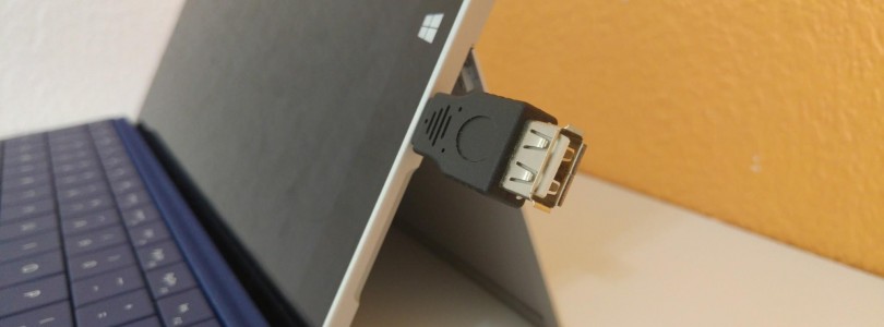 Surface 3 June 23rd firmware updated killed Microusb port data?