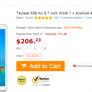 Tablet Deals: Teclast X98 Air II 64GB for just $186 and more…
