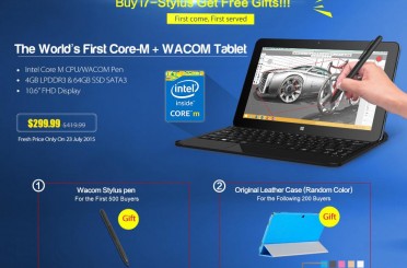 Cube i7 Stylus Sale on the 23rd, A Core M Tablet for only $299