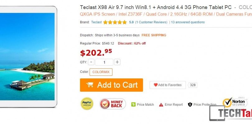Daily Deals: Chuwi Vi10 $140 and Teclast X98 Air 3G 64GB drops to $202.95