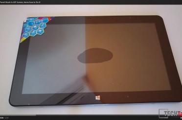 How to fix a stuck tablet screen. Glass stuck to the IPS (Bubble in the middle)