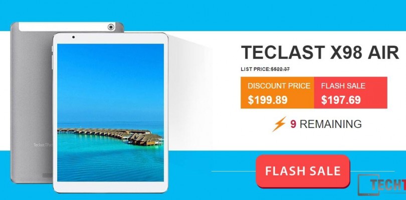 Daily Deals: Teclast X98 Air 3G 64GB $195 & Air II 64GB $193