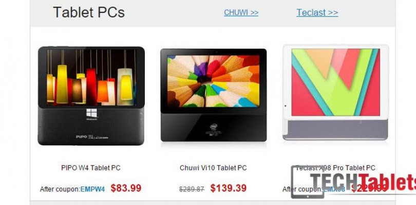 Daily Deal: Teclast X98 Pro Dual OS Cherry Trail for $229