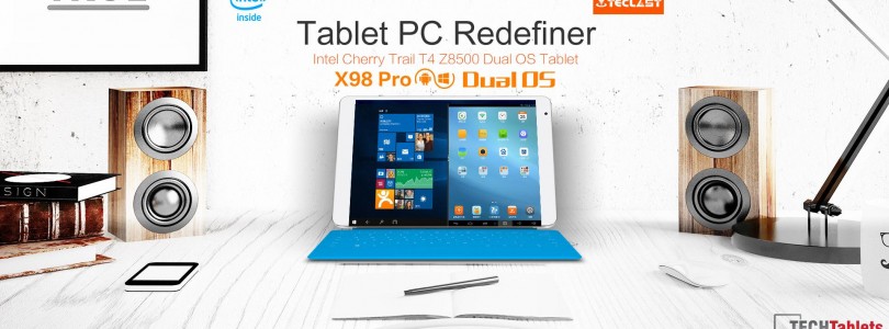Teclast X98 Pro Dual OS Android 5.1 / Windows 10 Release this week