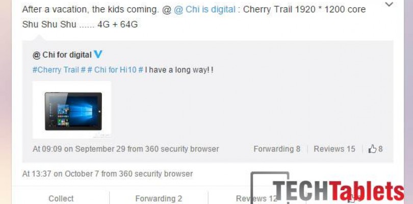 Chuwi Teases More Hi10 Info
