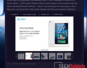 Cube iWork8 Cherry Trail Atom X5 Z8300 announced