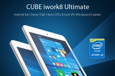 Cube iwork8 Ultimate Cherry Trail Atom X5 Z8300 out now