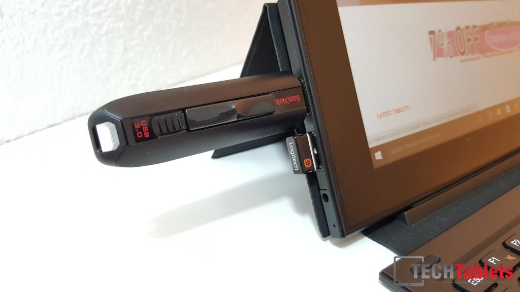 The two x USB 3.0 port are a big selling point of the X2 Pro.