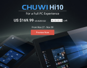 Chuwi Hi10 $169.99 Black Friday Sale (Update)