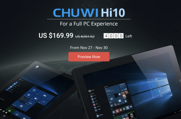 Chuwi Hi10 $169.99 Black Friday Sale (Update)