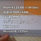 Cube iwork11 Stylus X5 Z8300 Hands On & First Impressions