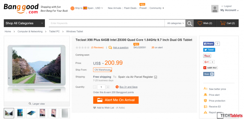 Teclast X98 Plus Dual Boot Coming Soon?