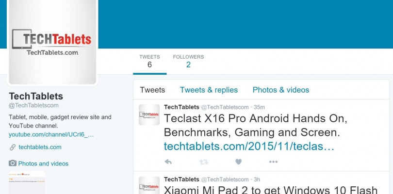 The Site is on Twitter (Finally)