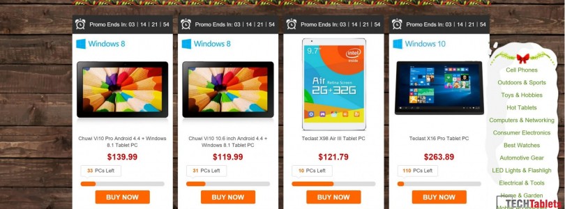 Deals: GearBest Christmas Snap Up Sale