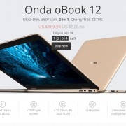 Onda oBook 12 MacBook Air 360 Clone Aliexpress Sale Today