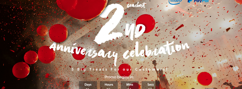 Gearbest Second Anniversary Sale
