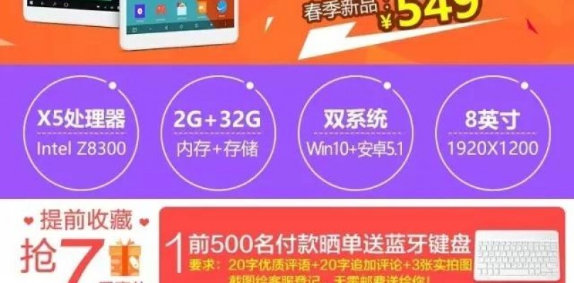 Teclast X80 Pro Dual OS Released