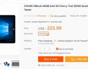 Now Shipping: Chuwi HiBook 10.1″ Dual OS 2 in 1.