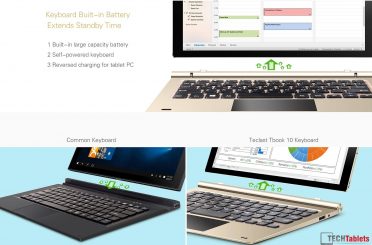 Teclast Tbook 10 – Extra Battery In The Keyboard