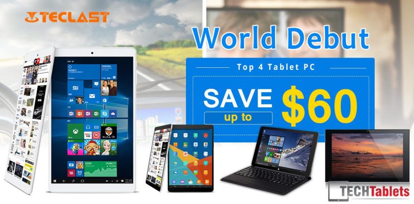 Deals: Teclast Banggood Sale, up to $60 off