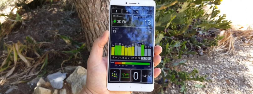 Mi Max GPS
