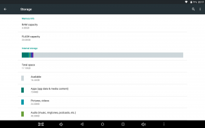 Free storage in Android