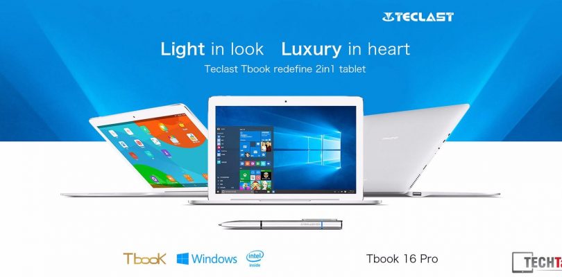 Teclast TBook 16 Pro 2-in1 11.6″ Dual OS tablet