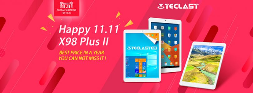 Teclast 11.11 Sale. X98 Plus II Dual OS Retina For $145