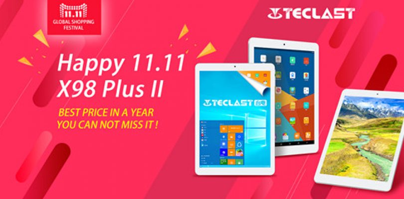 Teclast 11.11 Sale. X98 Plus II Dual OS Retina For $145