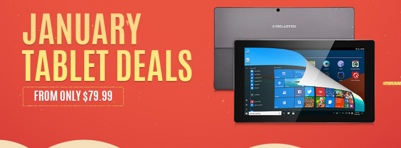 Deals: Gearbest January Tablet Deals
