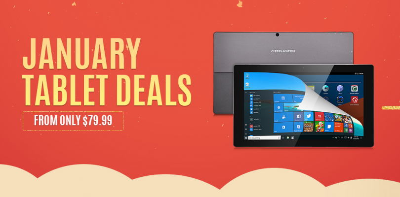 Deals: Gearbest January Tablet Deals
