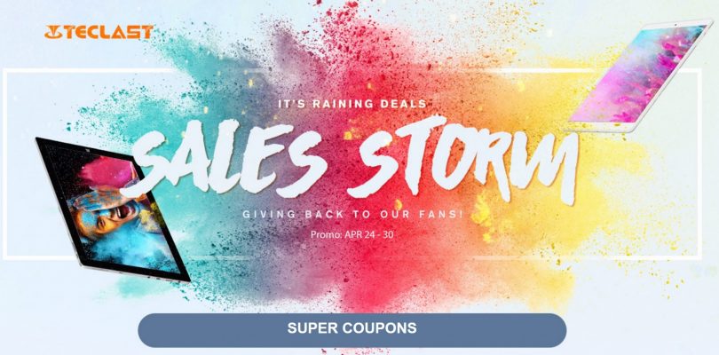 Deals: Teclast Sales Storm Coupons. Teclast X5 Pro For $479