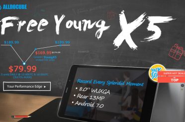 Deals: Cube Free Young X5 Snap Up $79.99  & EZBook 3 Pro $249