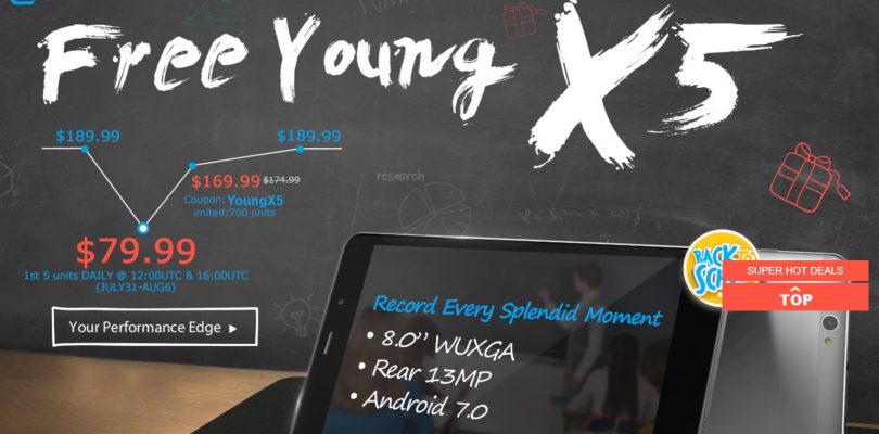 Deals: Cube Free Young X5 Snap Up $79.99  & EZBook 3 Pro $249