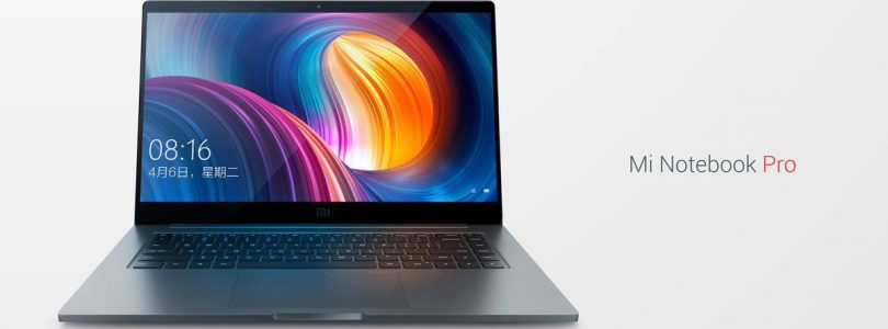Xiaomi Mi Notebook Pro i5 8250U Now Up For Preorder
