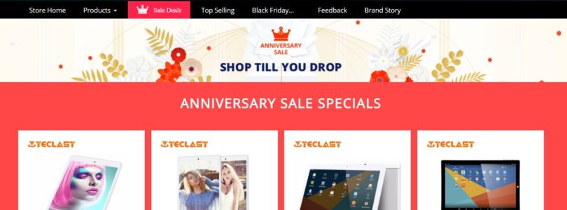 Deals: Teclast, Chuwi Brands Sale & AliExpress Anniversary Sale
