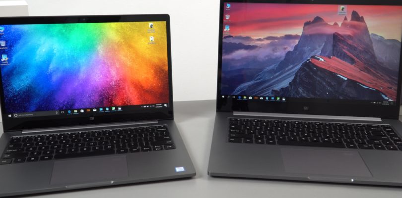 Xiaomi Mi Notebook Pro Vs Mi Notebook Air 13 2018 Comparison