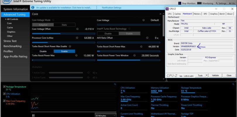 Xiaomi Mi Notebook Pro Bios Voltage Undervolt Patcher