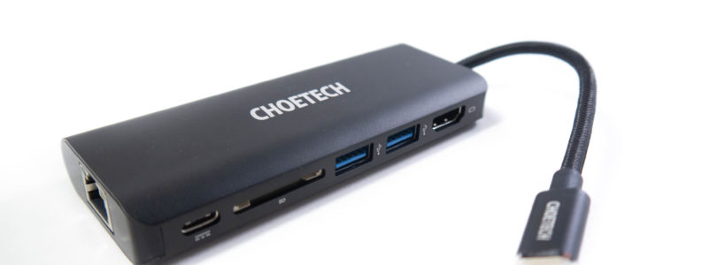 CHOETECH USB Type-C Multiport Adapter 6-in-1
