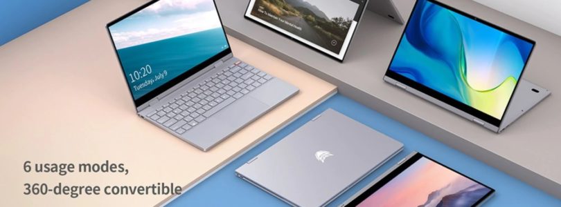 BMAX Y13 – Gemini Lake 8GB RAM, 13.3″ Yoga Style Laptop