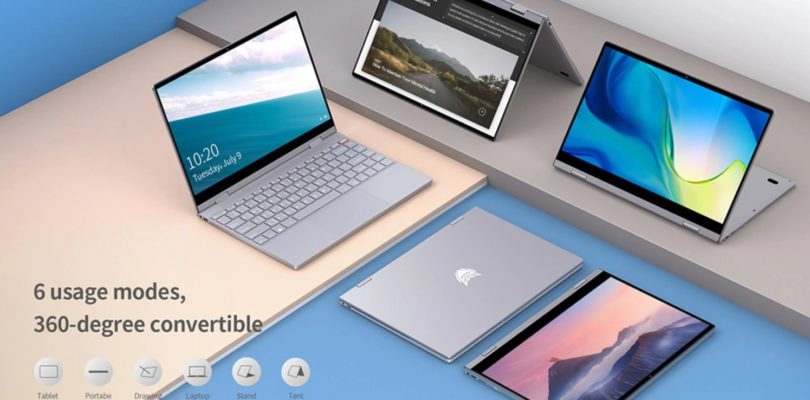 BMAX Y13 – Gemini Lake 8GB RAM, 13.3″ Yoga Style Laptop